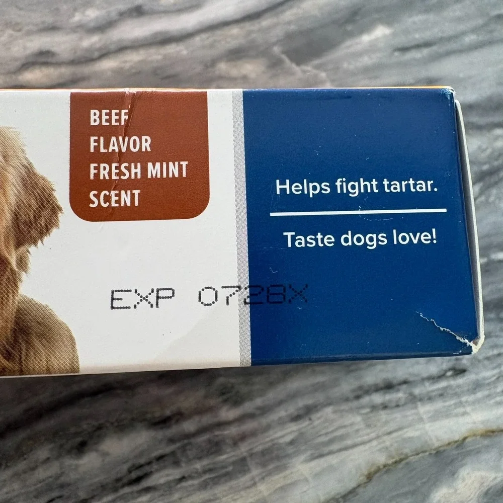 NEW Arm‎ & Hammer Tartar Control Enzymatic Toothpaste For Dogs 2.5 Oz Pack Of 3